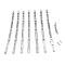 Trim Parts 1955-57 Chevrolet Nomad Complete 8-Piece Rear Tailgate Trim Kit 1398