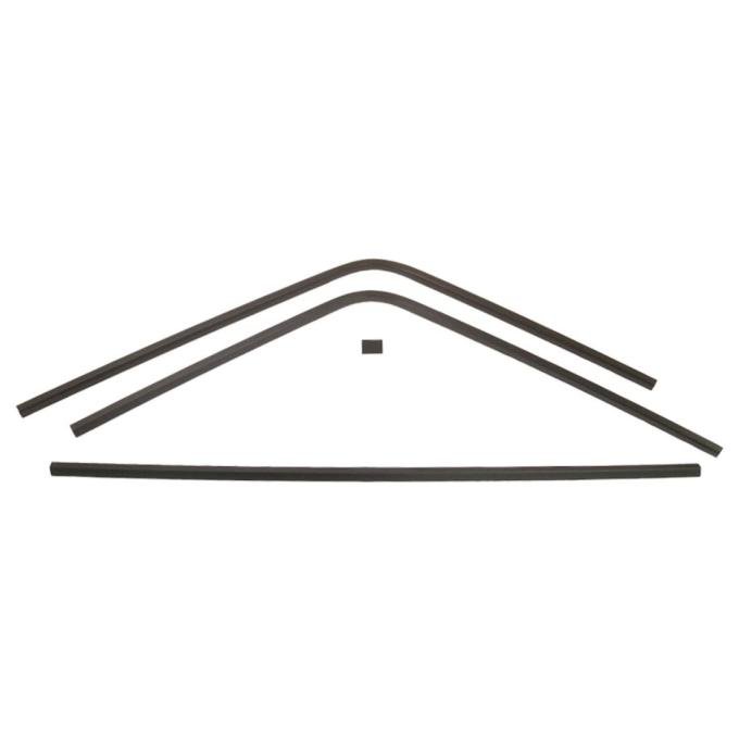 Trim Parts 1968-70 Dodge Charger 4-Piece Interior Rear Window Trim Set MP5125