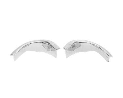 Trim Parts 1966-67 Chevrolet Chevy II & Nova Rear Quarter Window Trim, Pair 3043