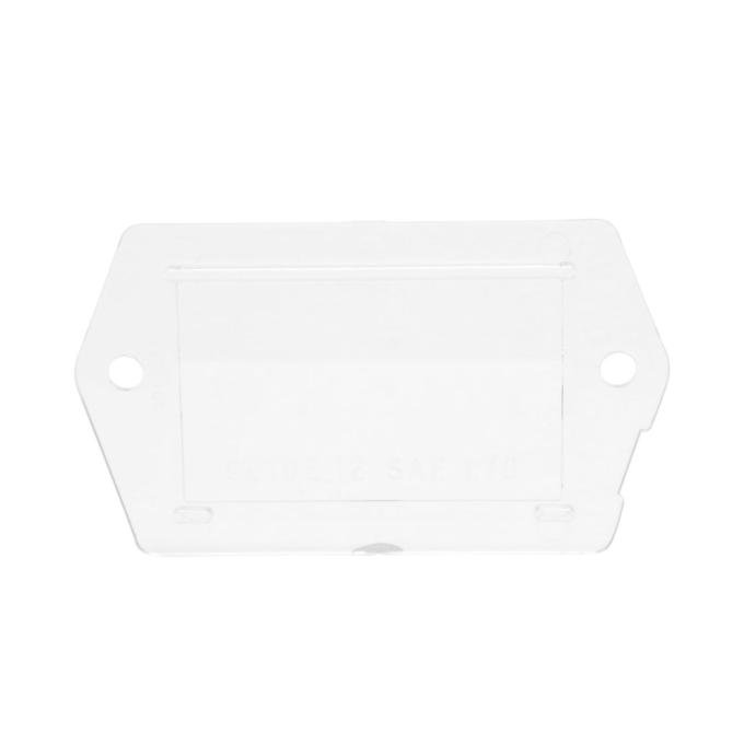Trim Parts 1970-73 Chevrolet Camaro License Lamp Lens with Gasket, Each 6860