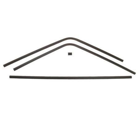 Trim Parts 1968-70 Dodge Charger 4-Piece Interior Rear Window Trim Set MP5125
