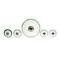 Trim Parts 1959-60 Chevrolet/El Camino 5-Piece Instrument Lens Set W/Borg Clock 2067A