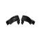 Trim Parts 1964-65 Chevelle/Pontiac GTO/Caprice Convertible Black Windlace End Caps, Each 4176
