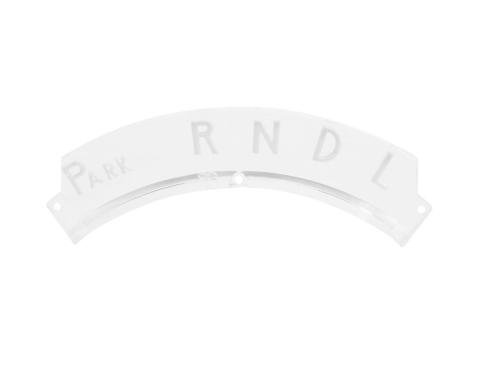 Trim Parts 1961-62 Chevrolet Full Size Car "Powerglide" Transmission Indicator Lens, Each 2098