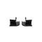 Trim Parts 1966-67 Chevrolet Nova 2 Door Hardtop 2-Piece Upper Corner Rear Window Trim Kit 3036