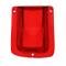 Trim Parts 1965 Chevrolet Chevelle Red Tail Light Lens W/Chrome Trim, Pair A4205