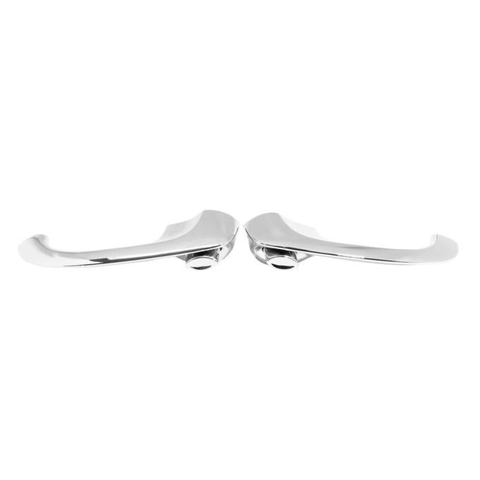 Trim Parts 1958 Chevrolet/Pontiac Full Size Car Front Or Rear Door Handle Assemblies, Pair 2072