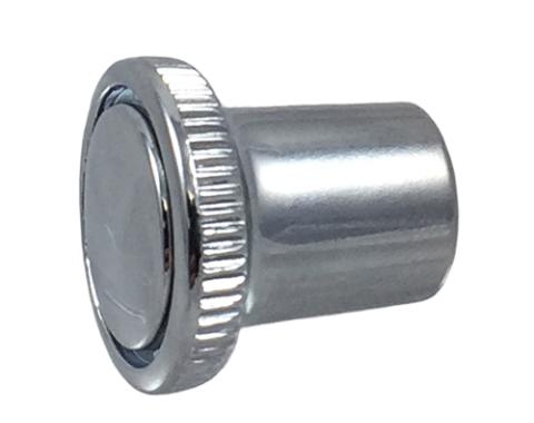 Dash Vent Pull Knob, Chrome, 1969-1972