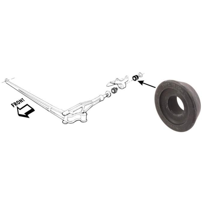 Dennis Carpenter Front Radius Rod Bushing - 1979-86 Ford Truck, 1980-96 Ford Bronco    D9TZ-3B203-A