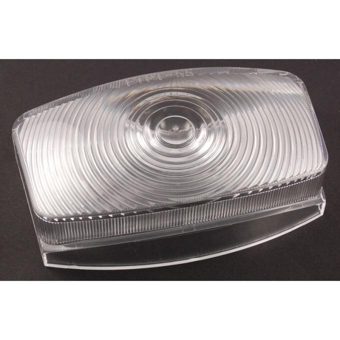 Dennis Carpenter Parklight Lens - Right or Left - 1955-56 Ford Truck B5C-13208-B