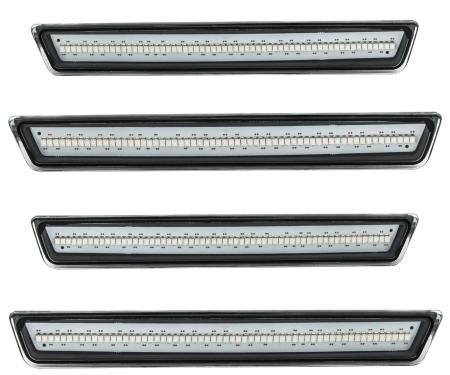 Oracle Lighting Concept Sidemarker Set, Clear, Octane Red (PRV) 9860-PRV-C