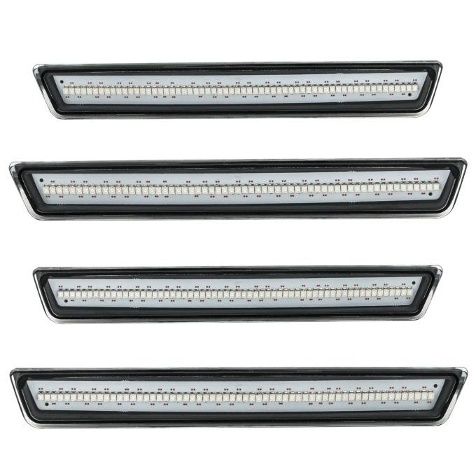 Oracle Lighting Concept Sidemarker Set, Clear, Octane Red (PRV) 9860-PRV-C