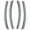 Oracle Lighting Concept Sidemarker Set, Clear, Shark Gray Metallic (G1B) 2392-G1B-C