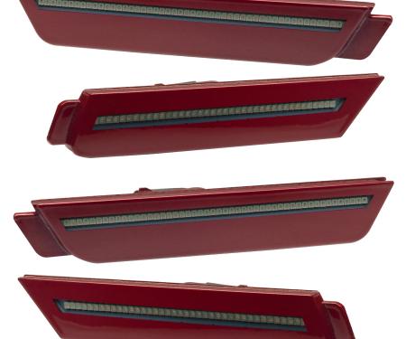 Oracle Lighting Concept Sidemarker Set, Tinted, Red Jewel Tint Coat (GAQ) 3101-GAQ-T