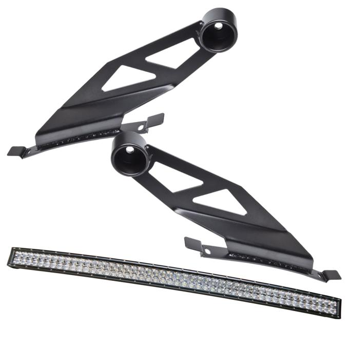 Oracle Lighting Curved 50 in. White LED Light Bar with Brackets 2155-504
