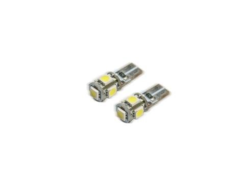 Oracle Lighting T10 5 LED 3 Chip SMD Bulbs, Cool White, Pair 4801-001