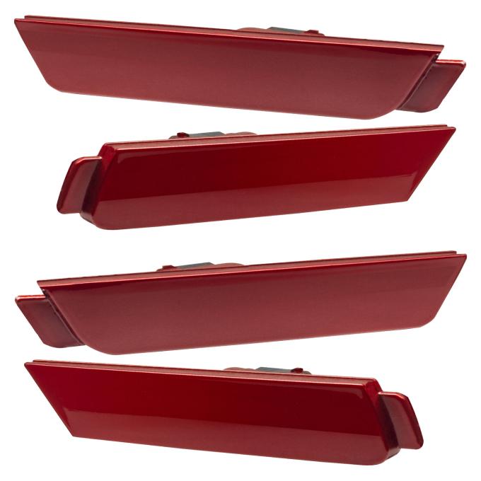 Oracle Lighting Concept Sidemarker Set, Ghosted, Crystal Red (Claret) (GBE) 3101-GBE-G