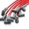 MSD Super Conductor 8.5mm Spark Plug Wire Set, 8 Cylinder 90° Plug/90° Cap 31229