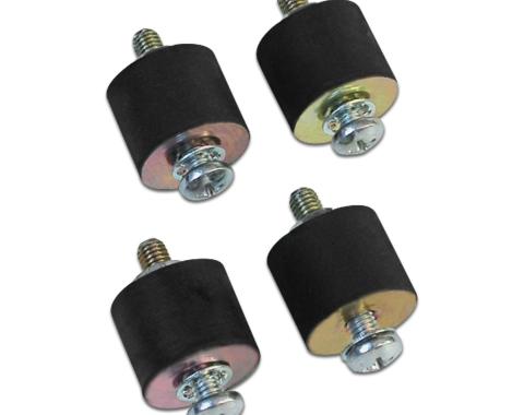 MSD Vibration Mounts, for 6 Series Ignition Modules, 4-Pack 8823