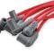 MSD Super Conductor 8.5mm Spark Plug Wire Set, Small Block Chevy for Use with HEI Cap 35599