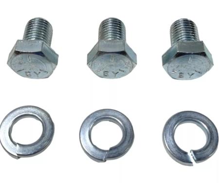 Chevy Harmonic Balancer Pulley Bolts, Small Block, 1955-1957
