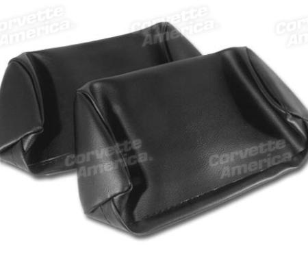 CA 1968-1969 Chevrolet Corvette Headrest Covers Vinyl