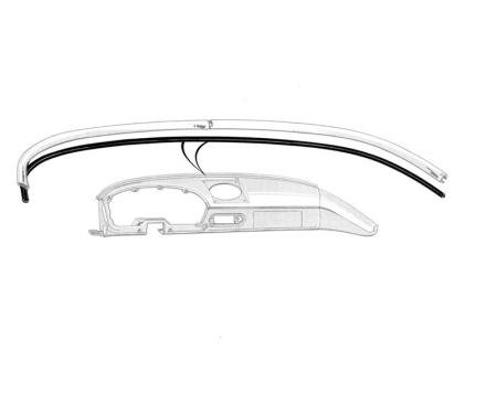 Dennis Carpenter Garnish Molding - 1957-58 Ford Car   B7A-7003127-E