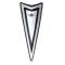 Firebird Bumper Emblem, Arrowhead, 1967-1968