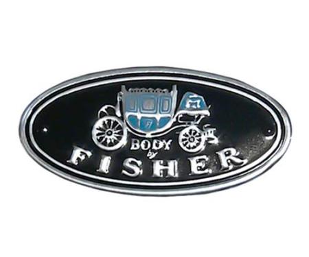 1962-1981 Body by Fisher Door Sill Plate Emblem