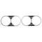 Chevelle Headlight Bezels, 1966