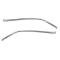 Chevelle Headliner Trim Moldings, Side, 2-Door Coupe, 1966-1967