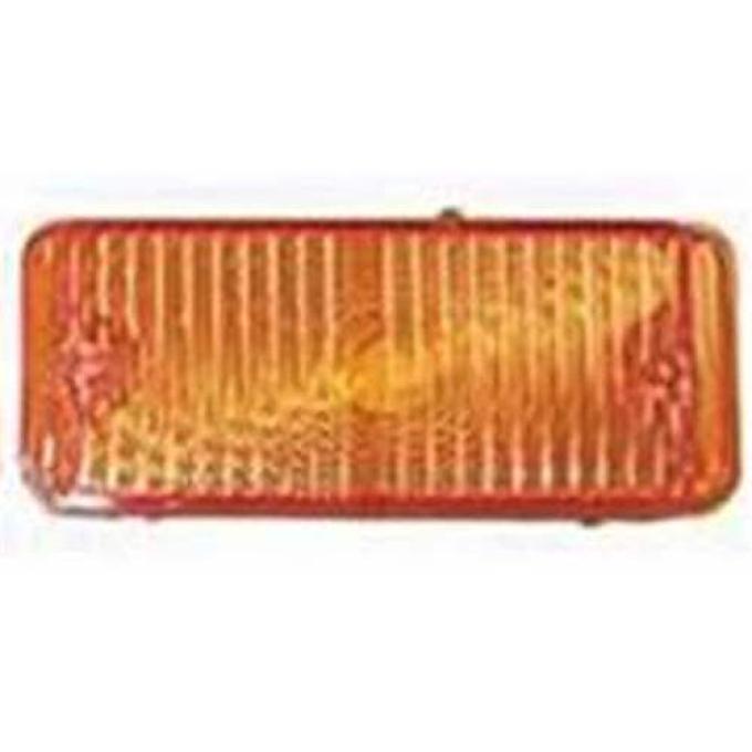Chevy Truck Parking Light, Turn Signal Lens, Amber, Right, 1967-1968