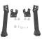 Chevy Truck Bumper Bracket Set, Front, 1955-1957