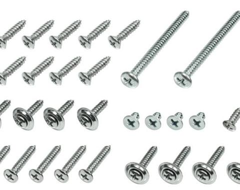 Chevelle Interior Screw Kit, 2 Door, 75 Piece, 1970