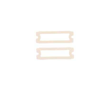 SoffSeal Parking Light Lens Gasket for 1965-67 Chevy II Nova 1965-66 Chevelle 2Dr, Pair SS-4151