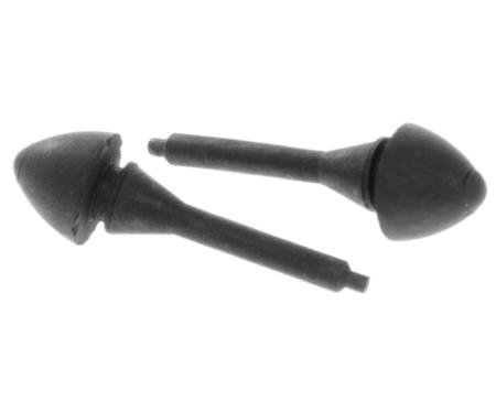 SoffSeal Glove Box Door Bumpers for All 1947-87 Chevy, Pontiac, Oldsmobile, Buick, Pair SS-1069