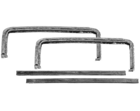 SoffSeal Vent Glass Seal for 1955-57 Full Size Chevy & Pontiac Hardtop & Convertible Set SS-1032