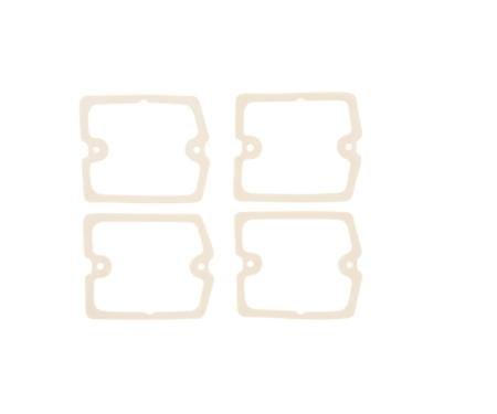 SoffSeal Taillight Lens Gaskets & Backup Lights 4 Pc, 65 Chevy II Nova 2Dr Hardtop, Set SS-4153