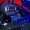 American Car Craft 2009-2013 Corvette ZR1 only - Engine Shroud Cover 2Pc Ribbed with C6 Emblem, Polished Stainless 043077