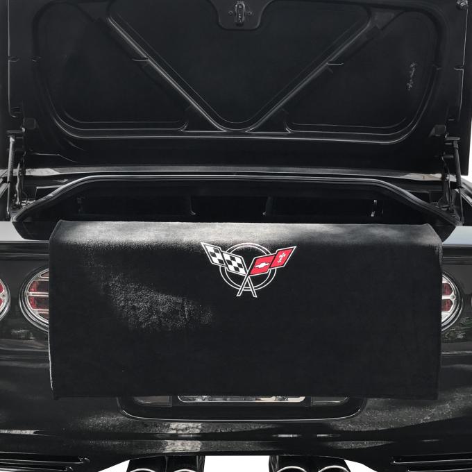 Seat Armour 1997-2004 Corvette Towel2GO Rear Bumper Trunk Armour Black T2G100C5B