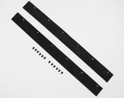 Detroit Muscle Technologies 1965 Dodge / Plymouth Mopar B Body 65 Coronet Rear Bumper Rubber Filler Strips Gap Hider BCO6565BF01