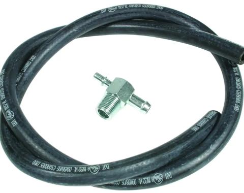 Classic Performance 50" Vacuum Hose Kit Dual Output Intake Fitting VHK2-50