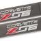 Corvette Shoulder Belt Pads, with Z06 Script, 2014-2018