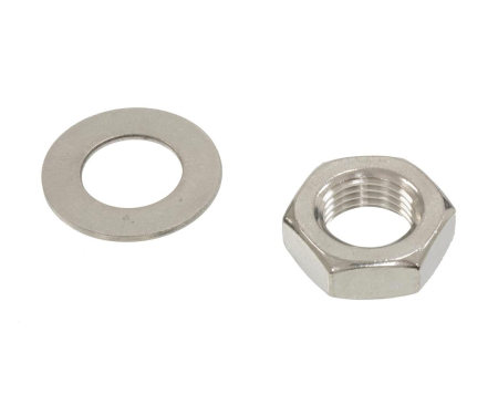 Corvette Steering Wheel Retainer Nut & Washer, 1965-1982