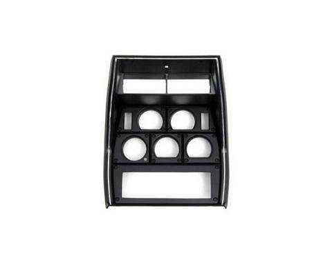 Corvette Instrument Cluster Bezel, Custom, For DIN Radio, 1977