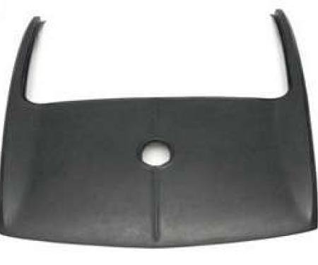 Corvette Rear Upper Deck Panel, Convertible, Black, 1967