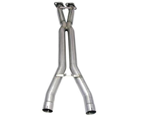 Corvette Corsa Z06 X-Style Crossover Pipe, 2006-2010