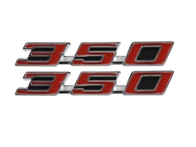 Firebird Hood Emblems, 350, 1968-1969