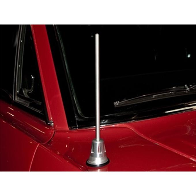 Scott Drake 1964-1968 Ford Mustang Radio Antenna 8" Billet C5ZZ-18813-BL