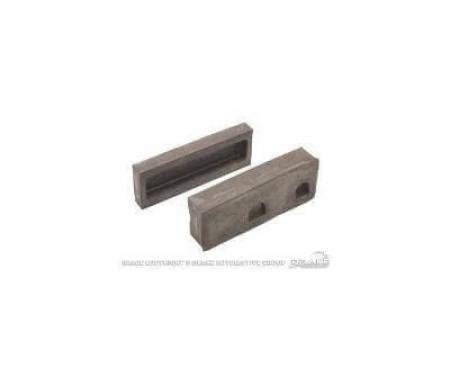 Scott Drake 1967-1973 Ford Mustang 67-68 Heater Core End Caps (With Air Conditioning) C7ZZ-18500-C